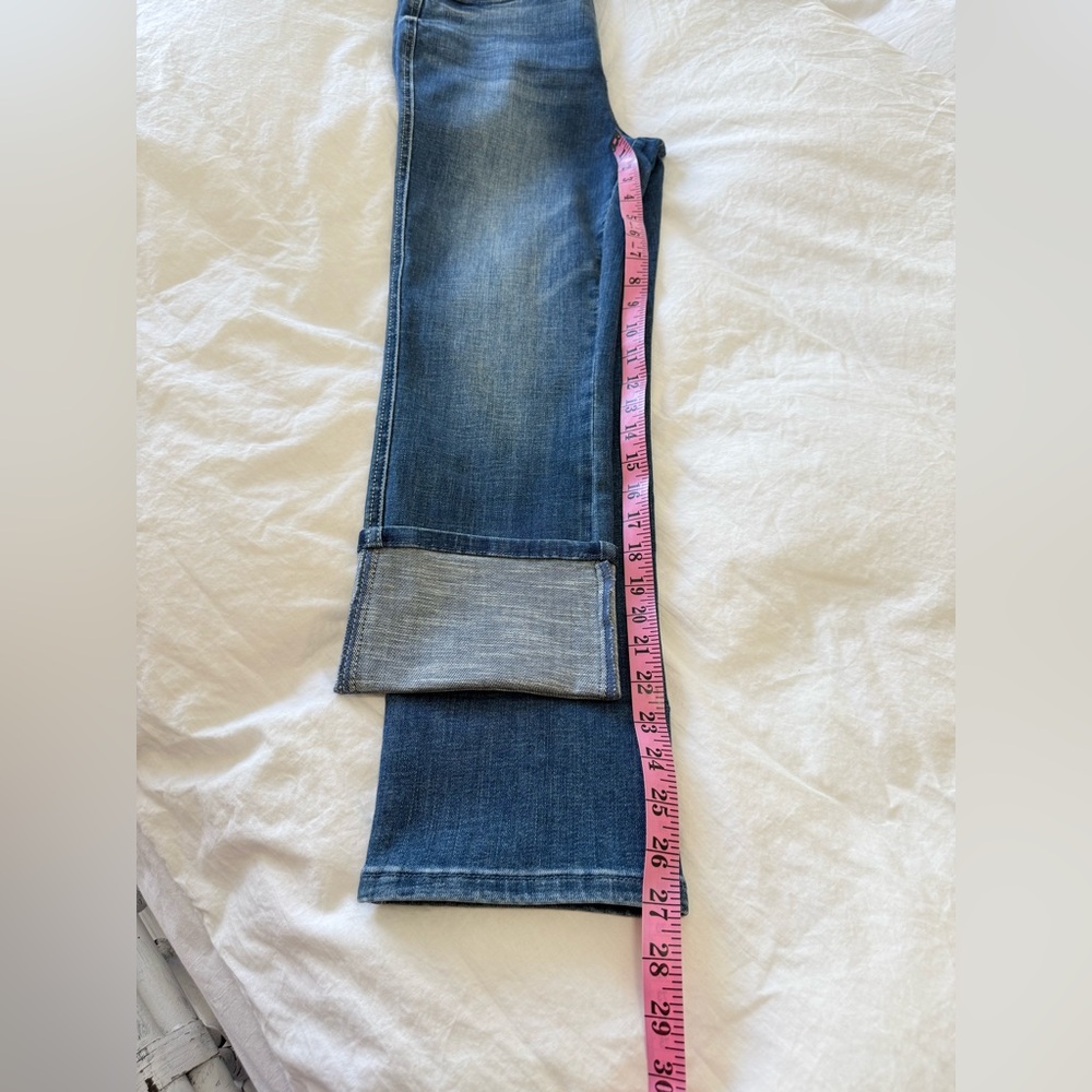 Judy Blue | SZ 9/ 29 | High Waist Tummy Control Capri Jeans High Rise Cuffed NWT - Picture 8 of 9